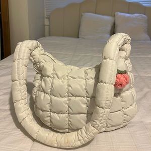 Ruched Quilted Bag in Small Size